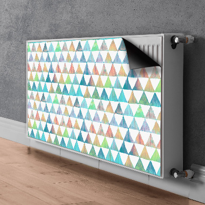 Magnet Heizkörperverkleidung Geometrische dreiecke