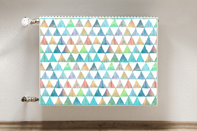 Magnet Heizkörperverkleidung Geometrische dreiecke