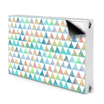 Magnet Heizkörperverkleidung Geometrische dreiecke