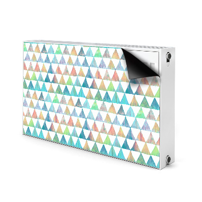 Magnet Heizkörperverkleidung Geometrische dreiecke