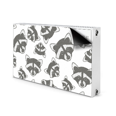 Magnet Heizkörperverkleidung Waschbär