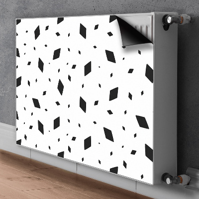 Heizkörperverkleidung magnetisch Geometrische motive