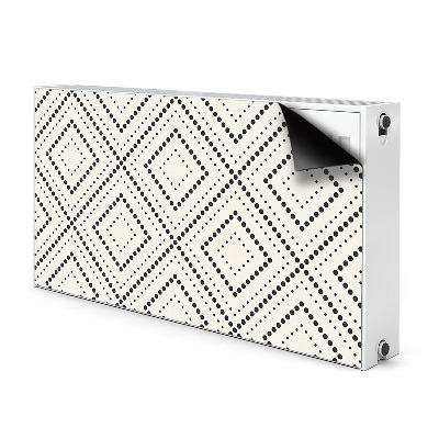 Heizkörperverkleidung magnetisch Geometrisches muster