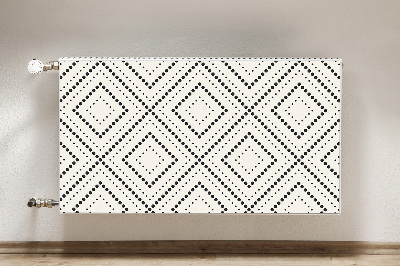 Heizkörperverkleidung magnetisch Geometrisches muster
