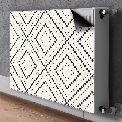 Heizkörperverkleidung magnetisch Geometrisches muster