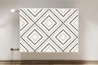 Heizkörperverkleidung magnetisch Geometrisches muster
