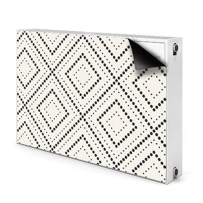 Heizkörperverkleidung magnetisch Geometrisches muster