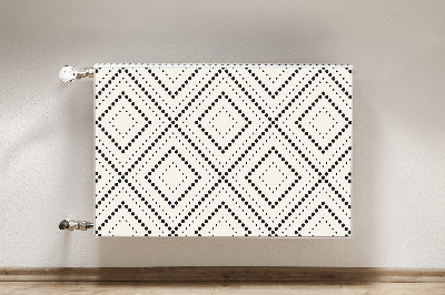 Heizkörperverkleidung magnetisch Geometrisches muster