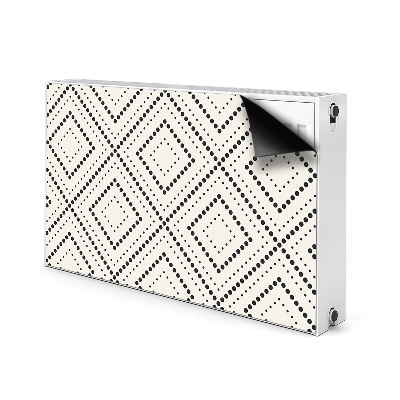 Heizkörperverkleidung magnetisch Geometrisches muster
