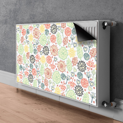 Heizkörperverkleidung magnet Blumen und herzen