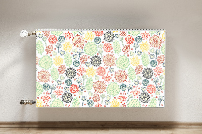 Heizkörperverkleidung magnet Blumen und herzen