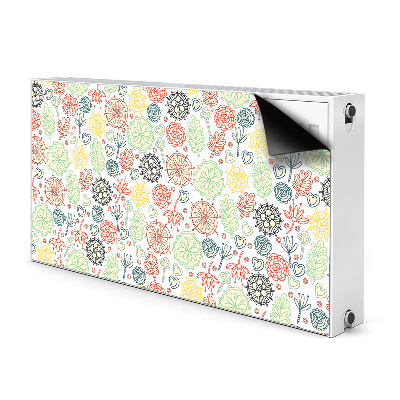 Heizkörperverkleidung magnet Blumen und herzen