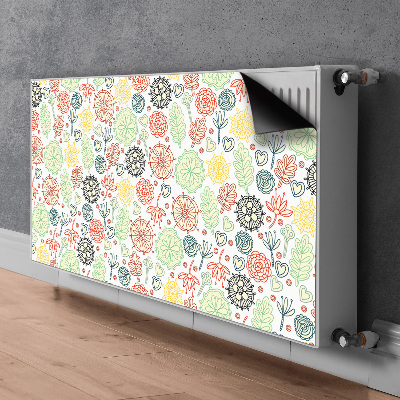 Heizkörperverkleidung magnet Blumen und herzen