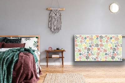 Heizkörperverkleidung magnet Blumen und herzen