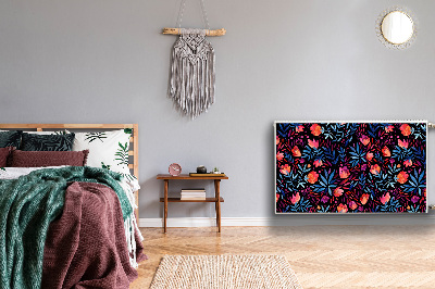 Heizkörperverkleidung magnet Blumenmuster