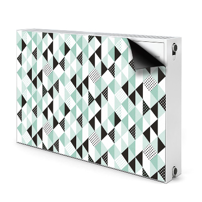 Heizkörperverkleidung magnetisch Geometrisches muster