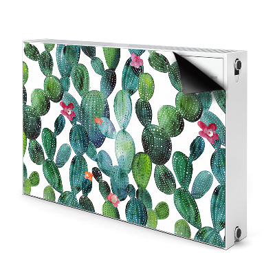 Heizkörperverkleidung magnet Kakti mit blumen