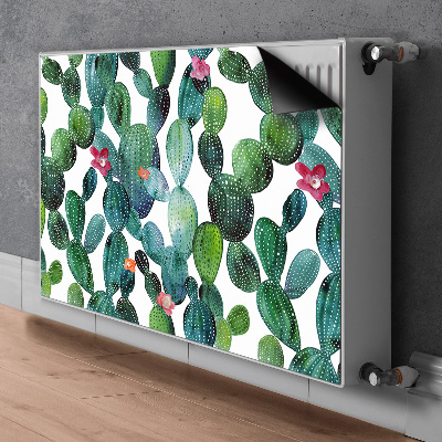 Heizkörperverkleidung magnet Kakti mit blumen