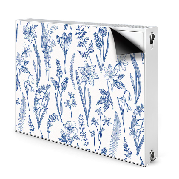 Heizkörperverkleidung magnet Waldblumen