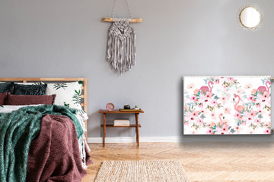Heizkörperverkleidung magnetisch Flammenblumen