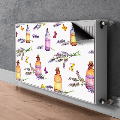 Dekorative Heizkörperabdeckung Lavendel öl