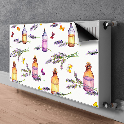 Dekorative Heizkörperabdeckung Lavendel öl
