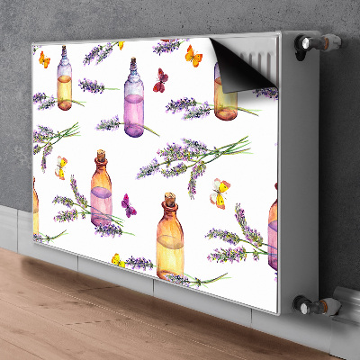 Dekorative Heizkörperabdeckung Lavendel öl
