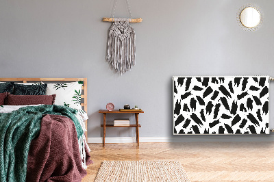 Dekorative Heizkörperabdeckung Minimalistisches muster