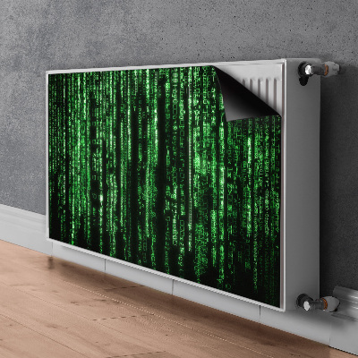 Heizkörperverkleidung magnetisch Grüne zeichen