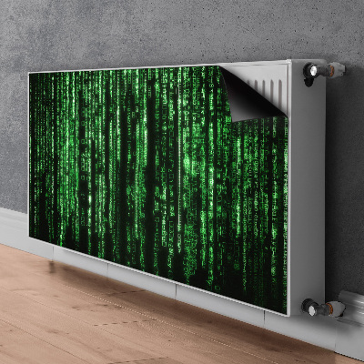 Heizkörperverkleidung magnetisch Grüne zeichen