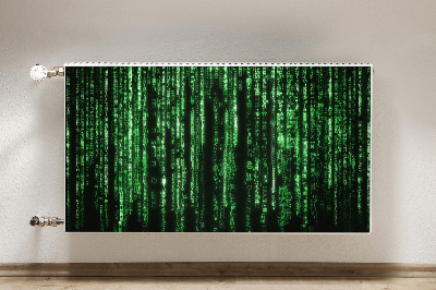 Heizkörperverkleidung magnetisch Grüne zeichen