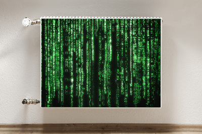 Heizkörperverkleidung magnetisch Grüne zeichen