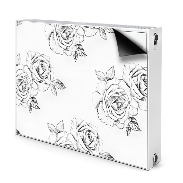 Magnet Heizkörperverkleidung Rosen