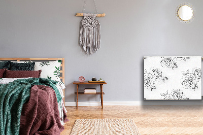 Magnet Heizkörperverkleidung Rosen