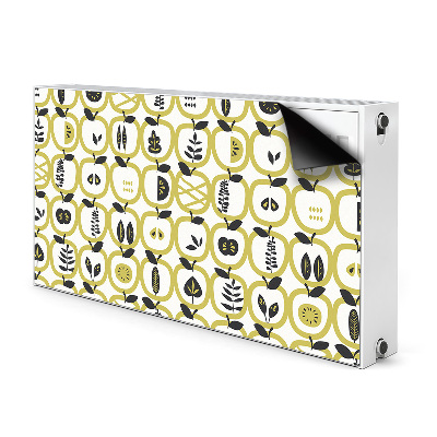 Heizkörperverkleidung magnet Äpfelmuster