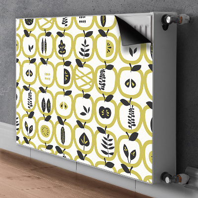 Heizkörperverkleidung magnet Äpfelmuster