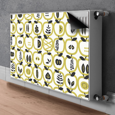Heizkörperverkleidung magnet Äpfelmuster