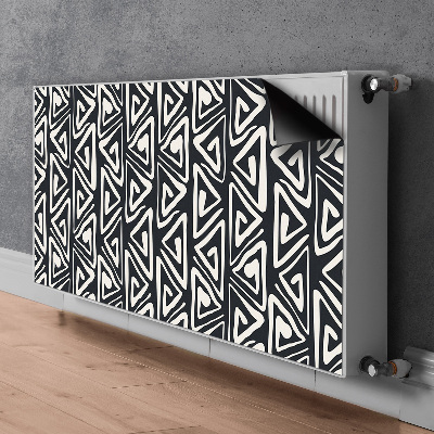 Heizkörperverkleidung magnetisch Geometrisches muster