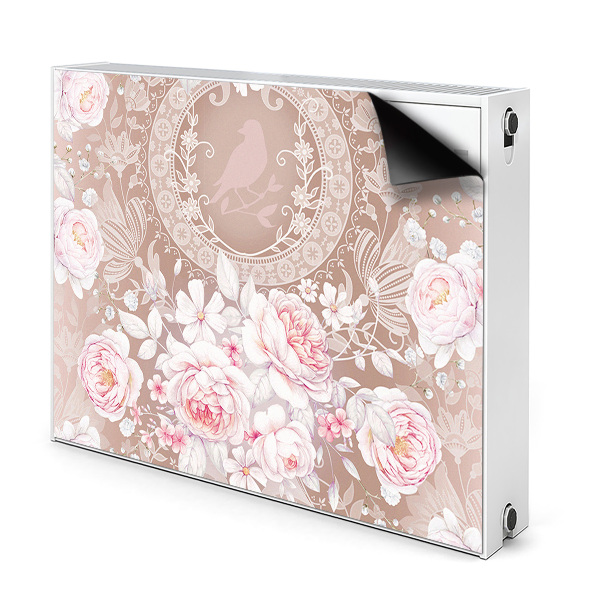Magnet Heizkörperverkleidung Weiße rosen