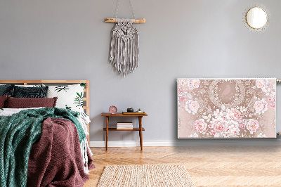Magnet Heizkörperverkleidung Weiße rosen