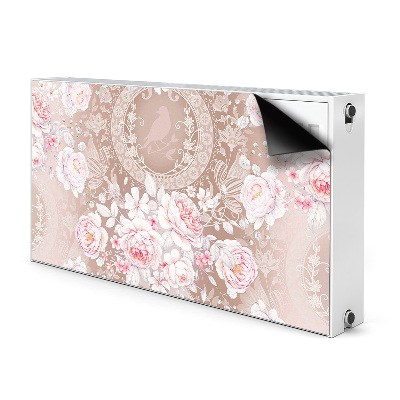 Magnet Heizkörperverkleidung Weiße rosen