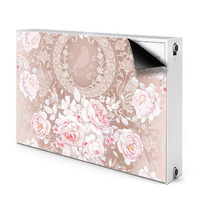 Magnet Heizkörperverkleidung Weiße rosen