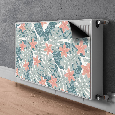 Magnet Heizkörperverkleidung Tropisches wandgemälde