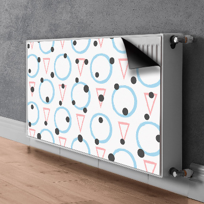 Heizkörperverkleidung magnet Räder und dreiecke