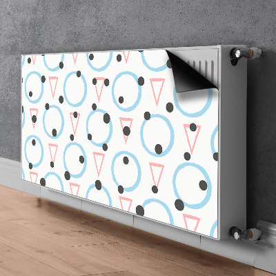 Heizkörperverkleidung magnet Räder und dreiecke