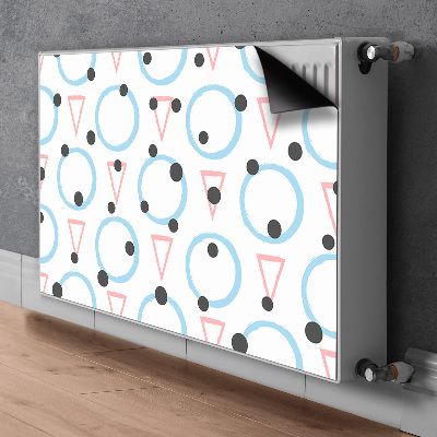 Heizkörperverkleidung magnet Räder und dreiecke