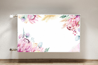 Heizkörperverkleidung magnet Blumenrahmen