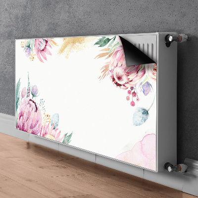Heizkörperverkleidung magnet Blumenrahmen