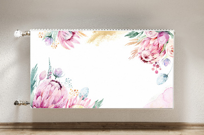 Heizkörperverkleidung magnet Blumenrahmen
