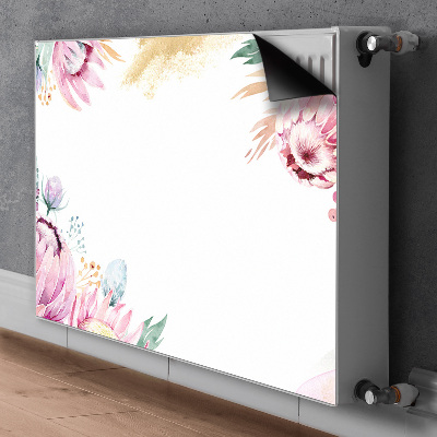 Heizkörperverkleidung magnet Blumenrahmen